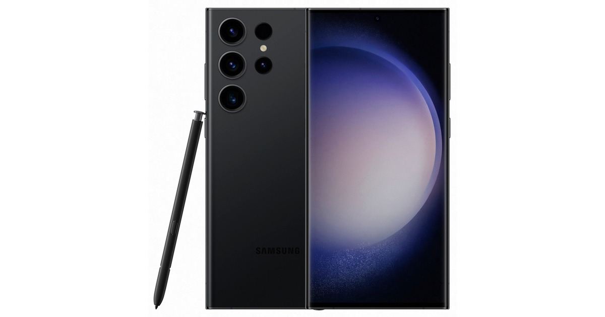 SAMSUNG Galaxy S23 Ultra 512GB, Handy(Phantom Black, Android 13)