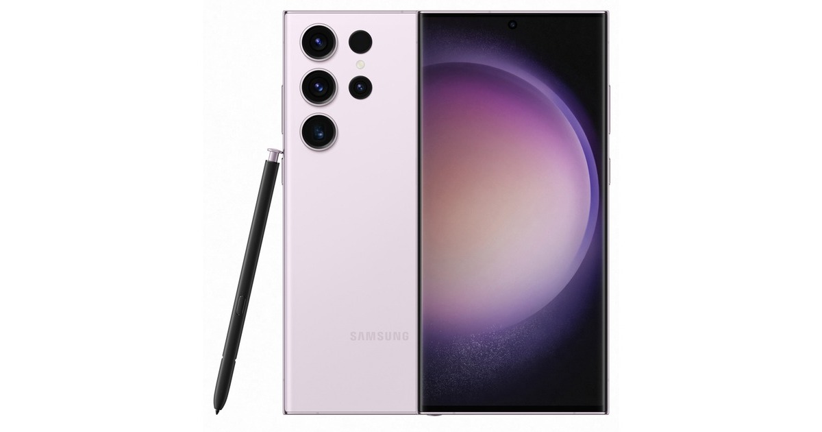SAMSUNG Galaxy S23 Ultra 512GB, Handy(Lavender, Android 13)