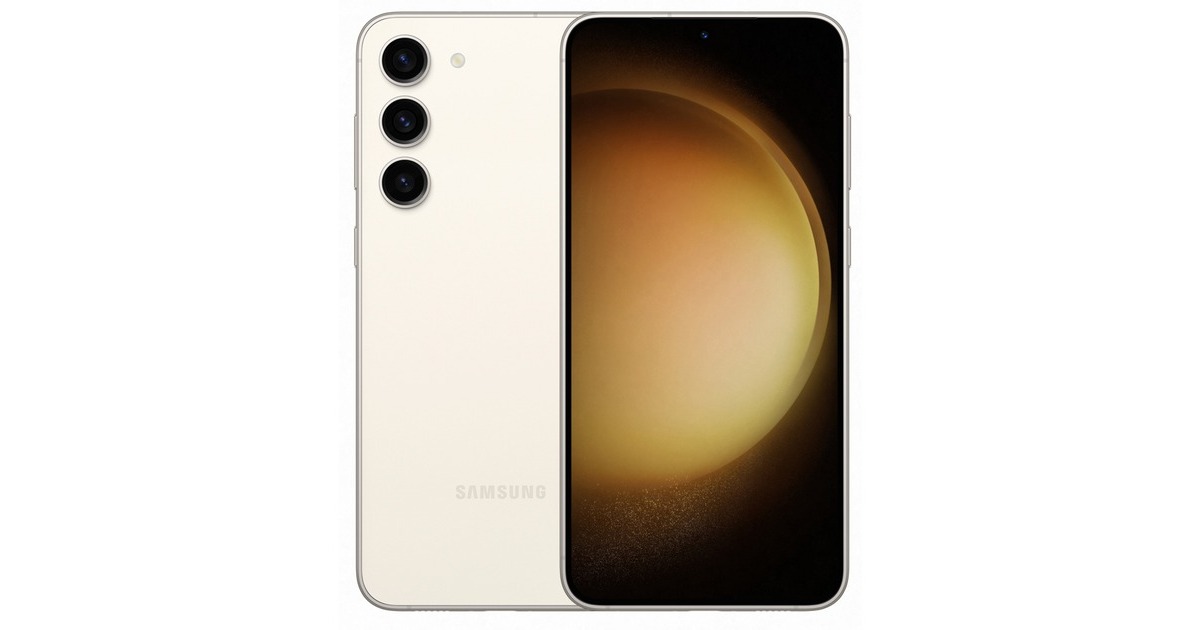 SAMSUNG Galaxy S23+ 256GB, Handy(Cream, Android 13)