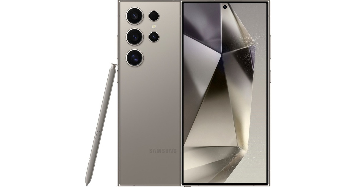 SAMSUNG Galaxy S24 Ultra 256GB, Handy(Titanium Gray, Android 14, 5G, 12 GB)