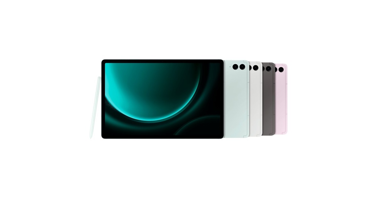 SAMSUNG Galaxy Tab S9 FE+ 128GB, Tablet-PC(grau, Gray, Android 13, 5G)