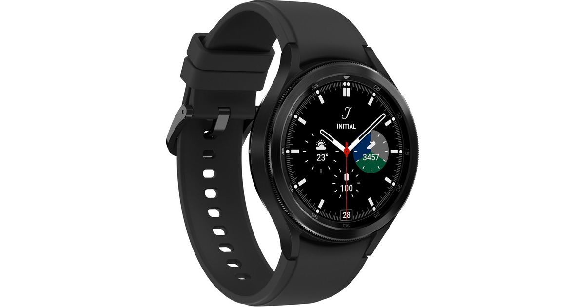 SAMSUNG Galaxy Watch4 Classic, Smartwatch(schwarz, 42 mm, LTE)
