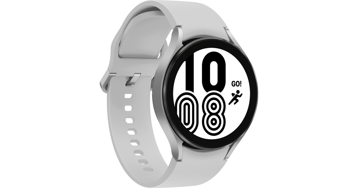 SAMSUNG Galaxy Watch4, Smartwatch(silber, 44 mm, LTE)