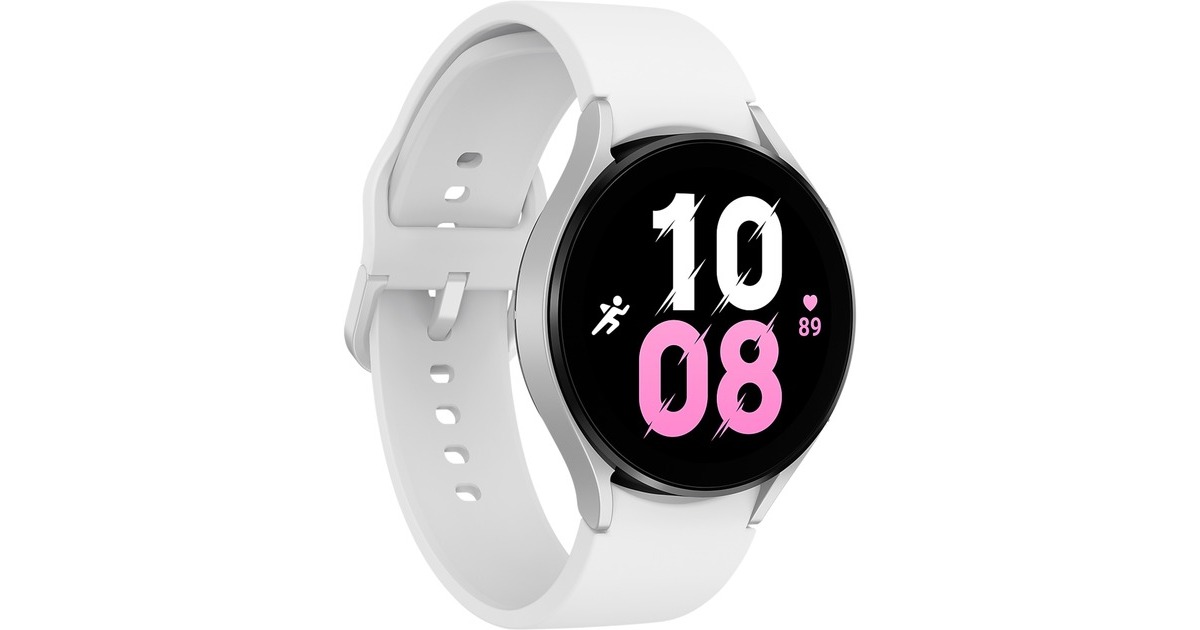 SAMSUNG Galaxy Watch5 (R915), Smartwatch(silber, 44 mm, LTE)