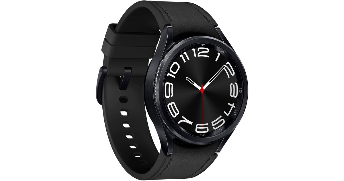 SAMSUNG Galaxy Watch6 Classic (R950), Smartwatch(schwarz, 43 mm)