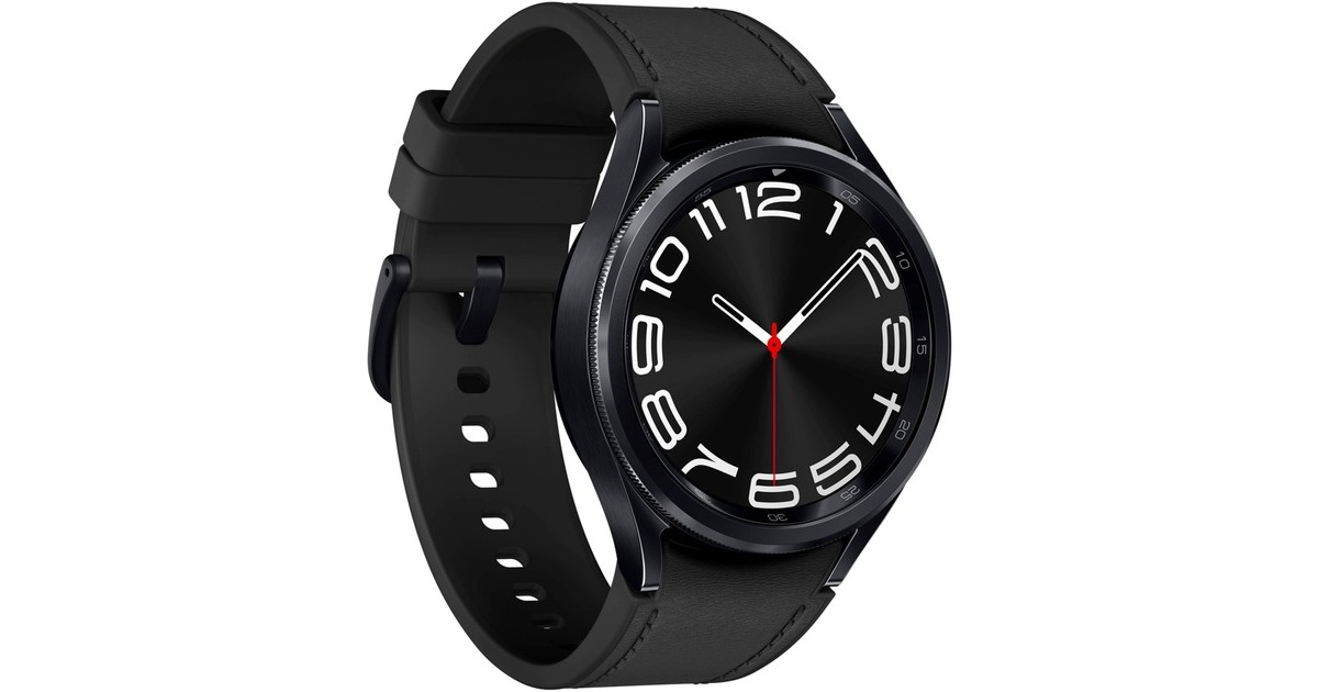 SAMSUNG Galaxy Watch6 Classic (R955), Smartwatch(schwarz, 43 mm, LTE)