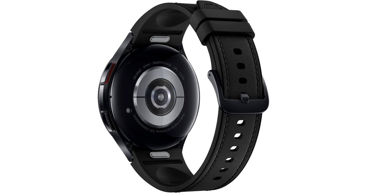 SAMSUNG Galaxy Watch6 Classic (R960), Smartwatch(schwarz, 47 mm, Outlet) SAMSUNG Galaxy Watch6 Classic (R960), Smartwatch(schwarz, 47 mm, Outlet)