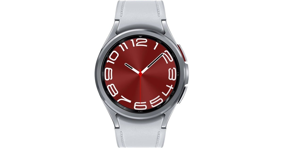 SAMSUNG Galaxy Watch6 Classic (R-955), Smartwatch(silber, 43 mm, LTE, Outlet) SAMSUNG Galaxy Watch6 Classic (R-955), Smartwatch(silber, 43 mm, LTE, Outlet)