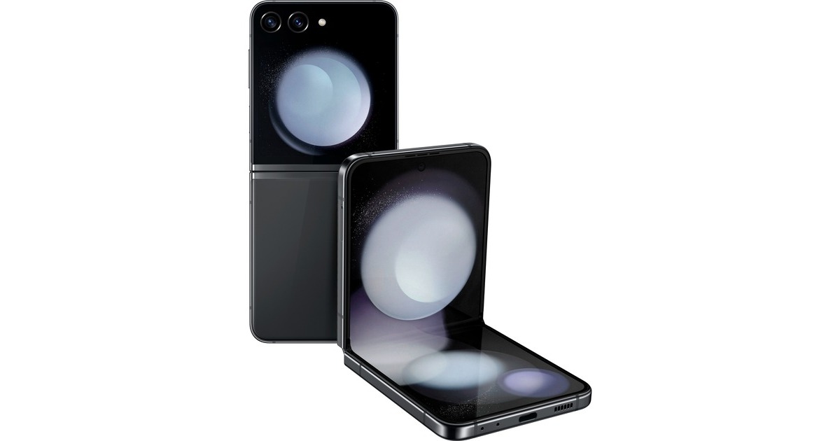 SAMSUNG Galaxy Z Flip5 256GB, Handy(Graphite, Android 13)