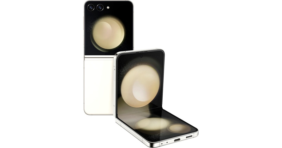 SAMSUNG Galaxy Z Flip5 512GB, Handy(Cream, Android 13)