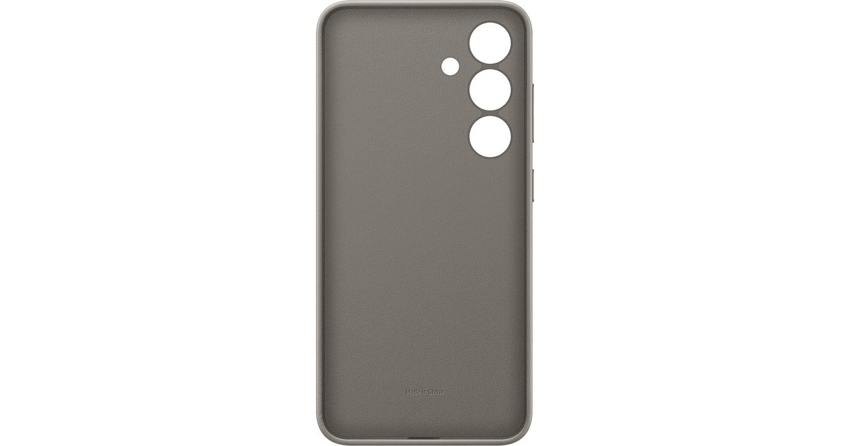 SAMSUNG Hochuen Vegan Leather Case, Handyhülle(taupe, Samsung Galaxy S24)