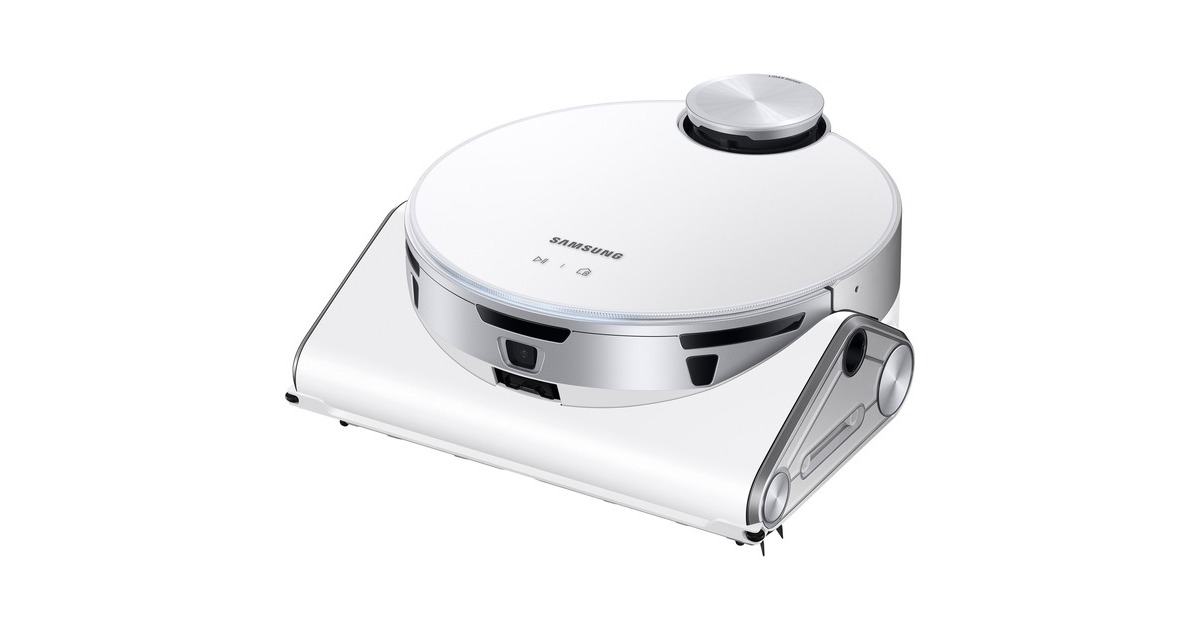 SAMSUNG Jet Bot AI+, Saugroboter(weiß, mit Clean Station)