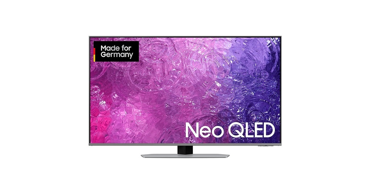 SAMSUNG Neo QLED GQ-43QN92C, QLED-Fernseher(108 cm (43 Zoll), silber, UltraHD/4K, SmartTV, WLAN, Bluetooth, HDR 10+, FreeSync, 100Hz Panel)