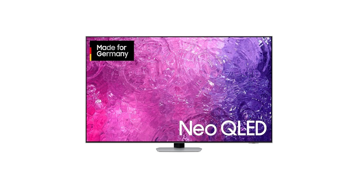 SAMSUNG Neo QLED GQ-65QN92C, QLED-Fernseher(163 cm (65 Zoll), silber, UltraHD/4K, SmartTV, WLAN, Bluetooth, HDR 10+, 100 Hz, FreeSync, 100Hz Panel)