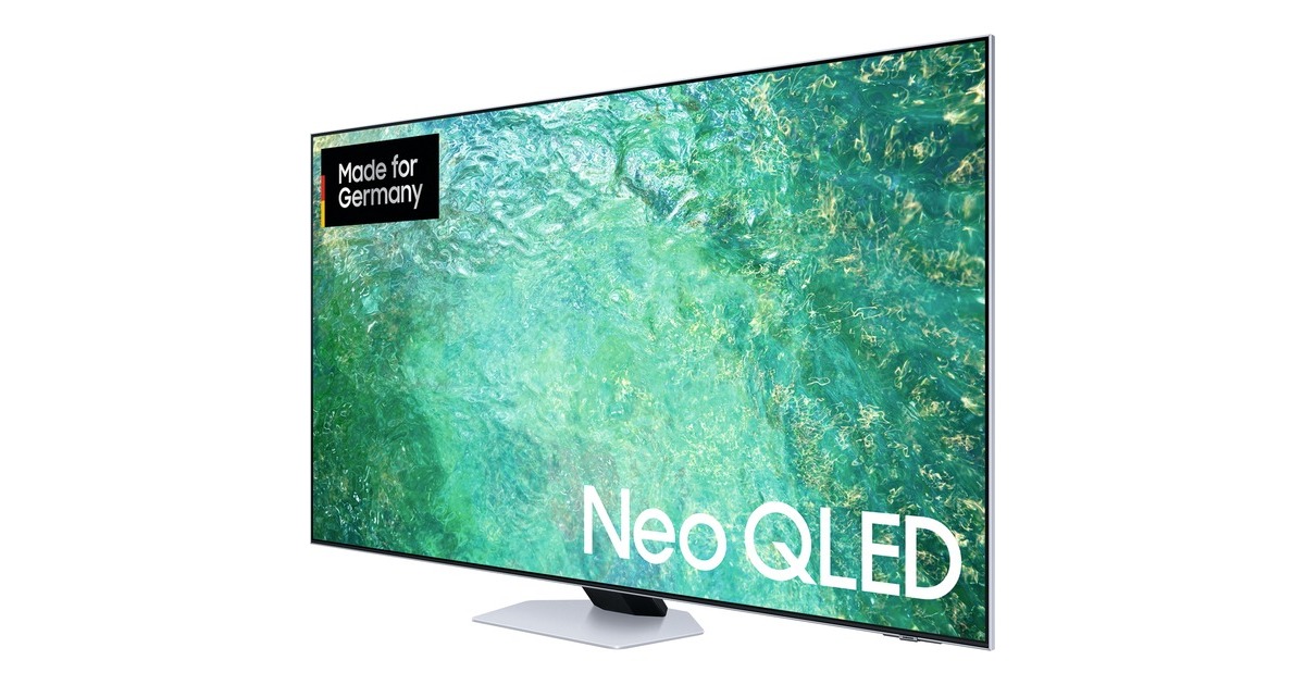 SAMSUNG Neo QLED GQ-75QN85C, QLED-Fernseher(189 cm (75 Zoll), silber, UltraHD/4K, HDR, Twin Tuner, Mini LED, 120Hz Panel)
