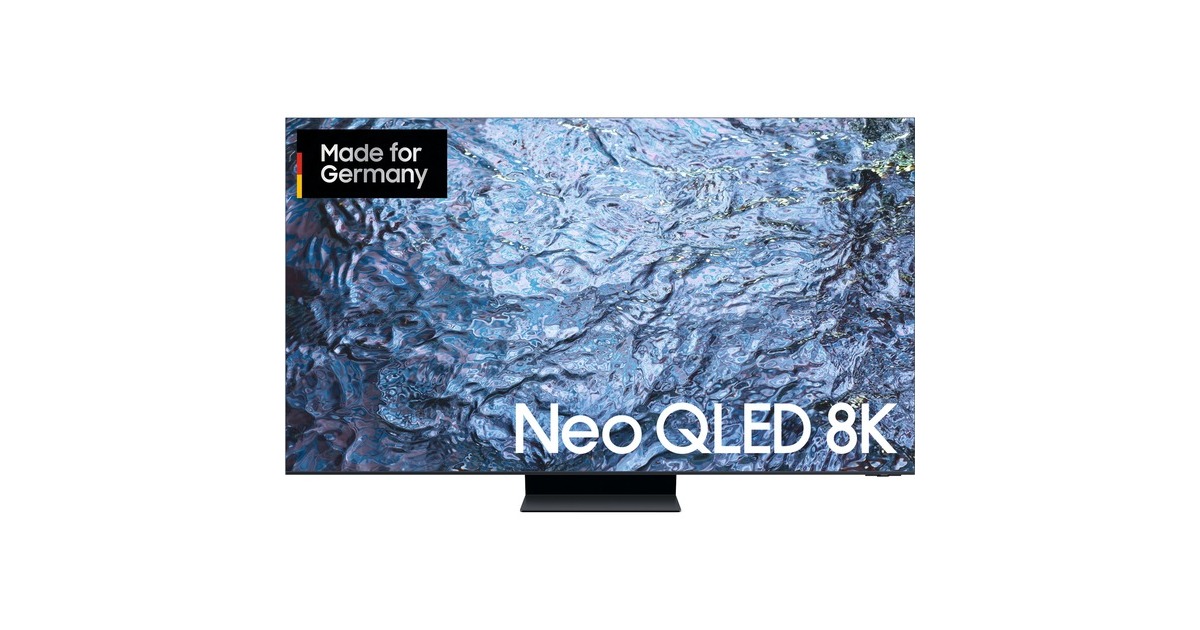 SAMSUNG Neo QLED GQ-75QN900C, QLED-Fernseher(189 cm (75 Zoll), schwarz/silber, 8K/FUHD, Twin Tuner, HDR, Dolby Atmos, 100Hz Panel)