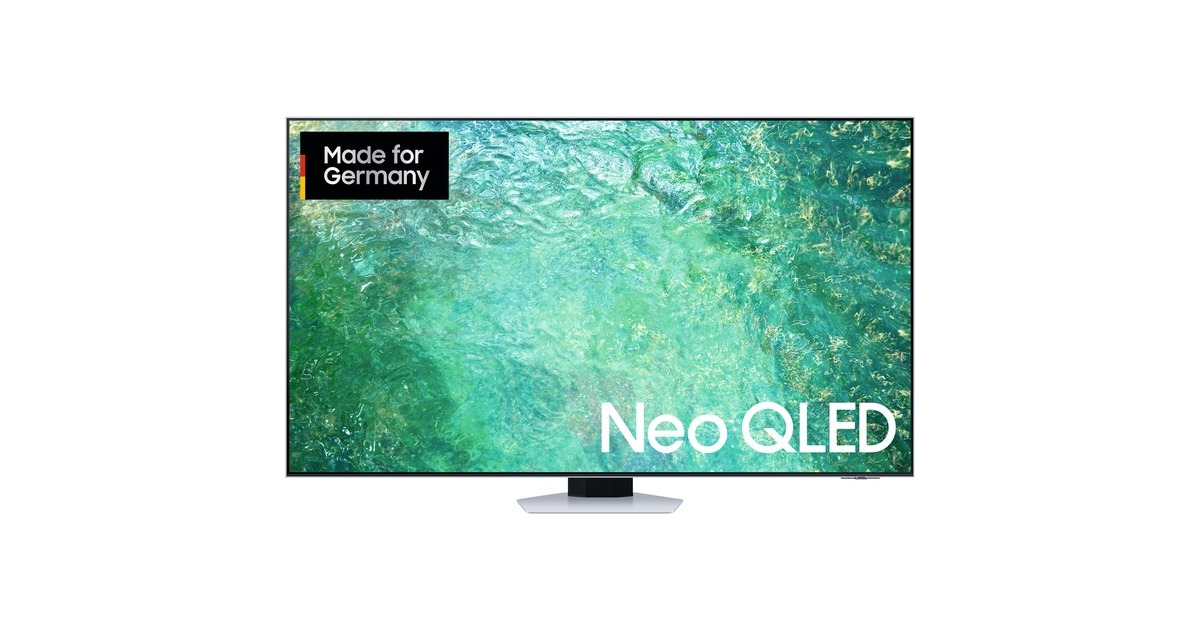 SAMSUNG Neo QLED GQ-85QN85C, QLED-Fernseher(214 cm (85 Zoll), silber, UltraHD/4K, HDR, Twin Tuner, Mini LED, 120Hz Panel)