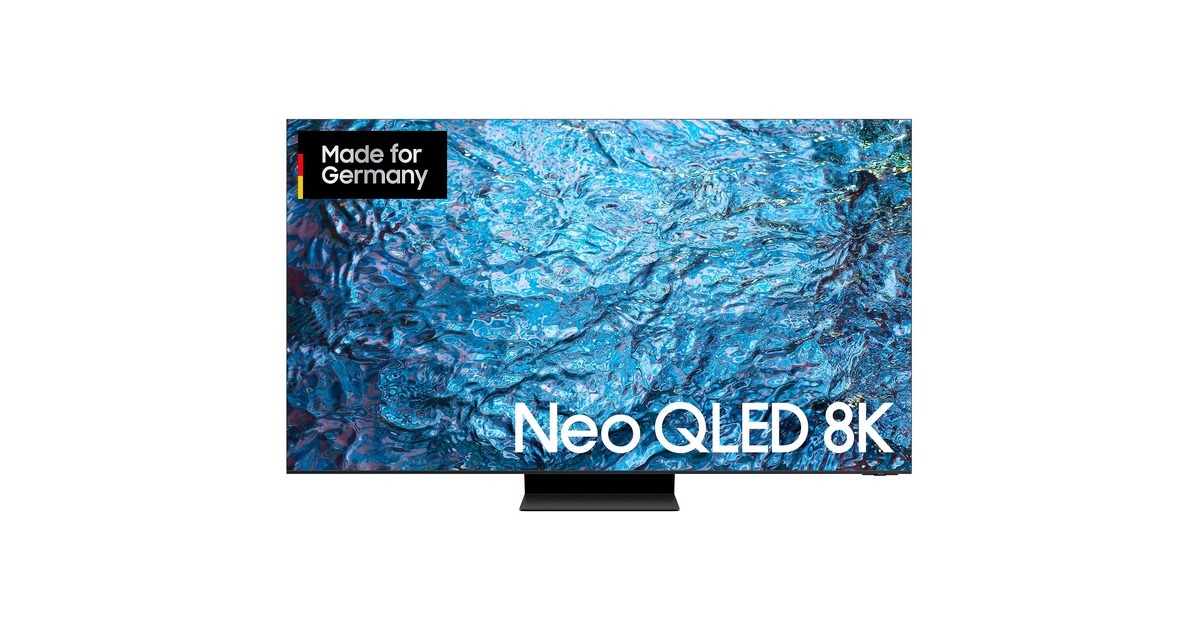 SAMSUNG Neo QLED GQ-85QN900C, QLED-Fernseher(214 cm (85 Zoll), schwarz/silber, 8K/FUHD, Twin Tuner, HDR, Dolby Atmos, 100Hz Panel)