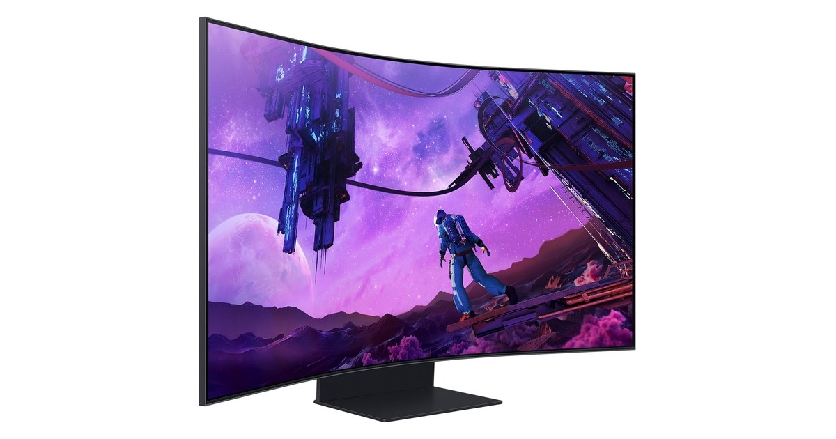 SAMSUNG Odyssey Ark, Gaming-Monitor(139 cm (55 Zoll), schwarz, UltraHD/4K, HDMI 2.1, Free-Sync, 165Hz Panel) SAMSUNG Odyssey Ark, Gaming-Monitor(139 cm (55 Zoll), schwarz, UltraHD/4K, HDMI 2.1, Free-Sync, 165Hz Panel)