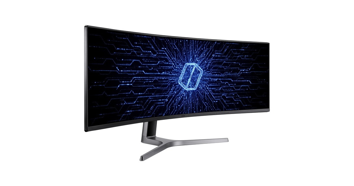 SAMSUNG Odyssey C49RG94SSP, Gaming-Monitor(124 cm (49 Zoll), schwarz, UWQHD, VA, HDR, Curved, 120Hz Panel, Outlet)