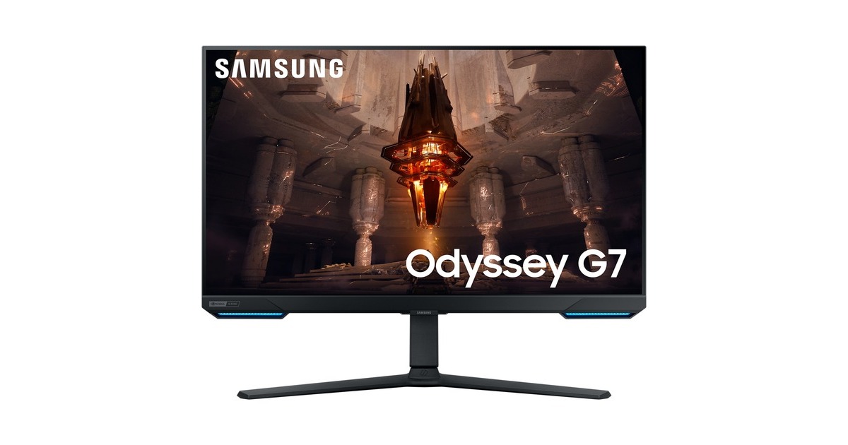 SAMSUNG Odyssey G70B S32BG700EU, Gaming-Monitor(80 cm (32 Zoll), schwarz, UltraHD/4K, AMD Free-Sync Premium Pro, G-Sync komp., RGB, 144Hz Panel)