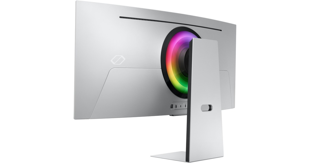 SAMSUNG Odyssey G8 S34BG850SU, OLED-Monitor(86 cm (34 Zoll), silber, UWQHD, USB-C, AMD Free-Sync Premium, 175Hz Panel)