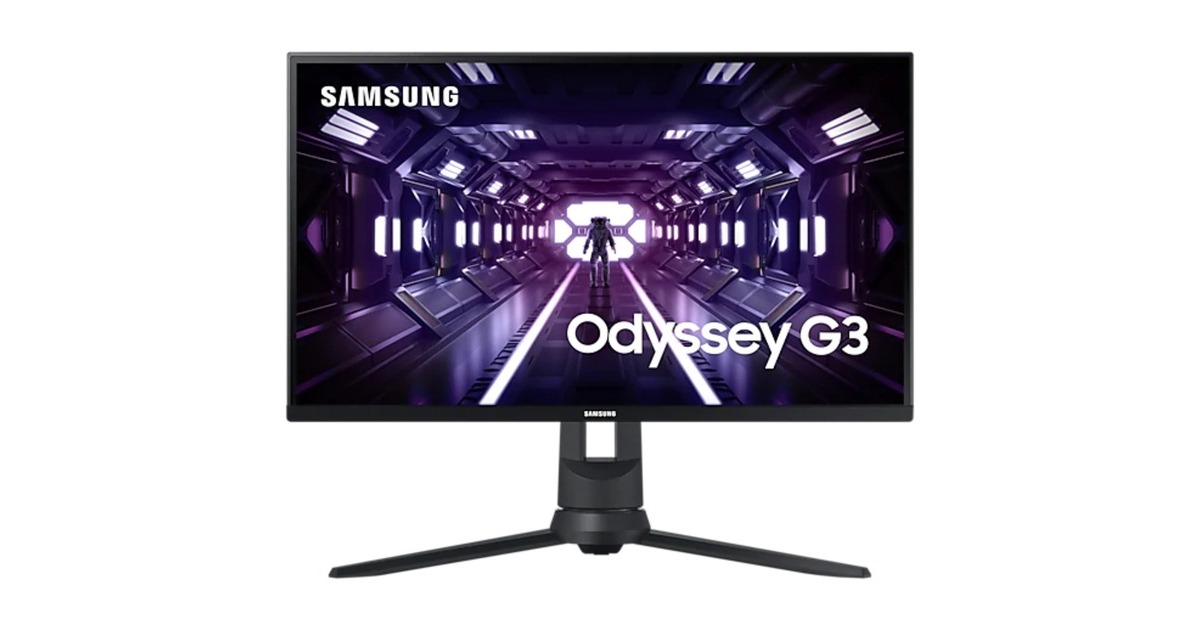 SAMSUNG Odyssey Gaming F27G34TFWU, Gaming-Monitor(68 cm (27 Zoll), schwarz, FullHD, AMD Free-Sync, 144Hz Panel)