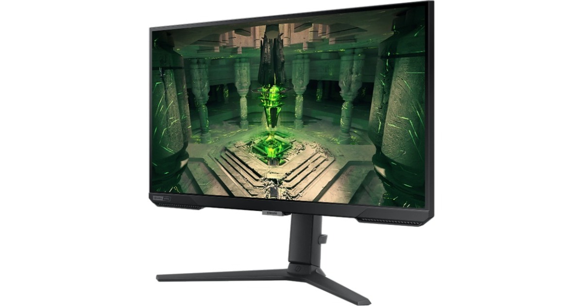 SAMSUNG Odyssey Gaming G4 S27BG400EU, Gaming-Monitor(68 cm (27 Zoll), schwarz, FullHD, IPS, Free-Sync/G-Sync, HDR, 240Hz Panel)