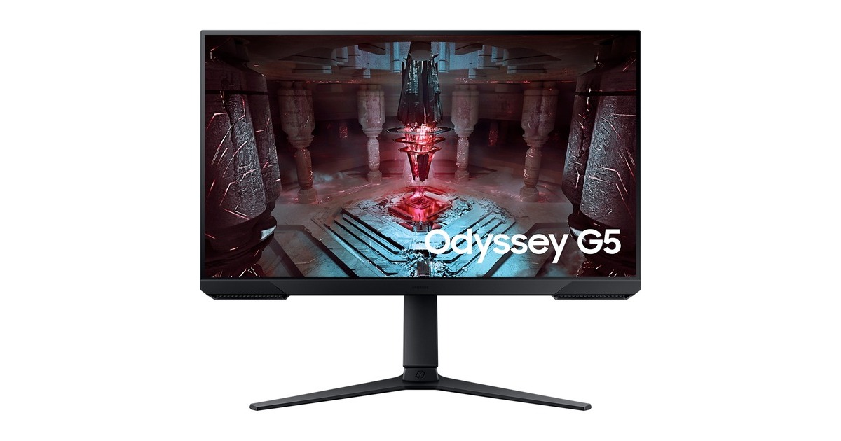 SAMSUNG Odyssey Gaming G51C S27CG510EU, Gaming-Monitor(68 cm (27 Zoll), schwarz, QHD, VA, DisplayPort, HDMI, 165Hz Panel)