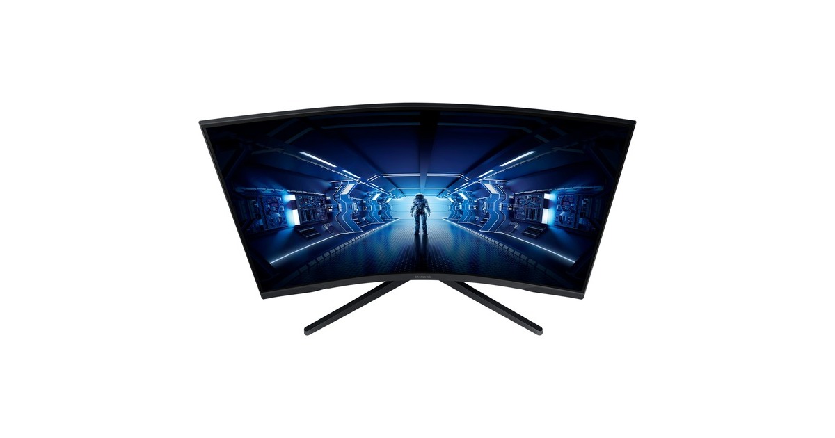 SAMSUNG Odyssey Gaming G5 C32G54TQBU, Gaming-Monitor(80 cm (32 Zoll), schwarz, QHD, VA,AMD Free-Sync, HDR, 144Hz Panel)