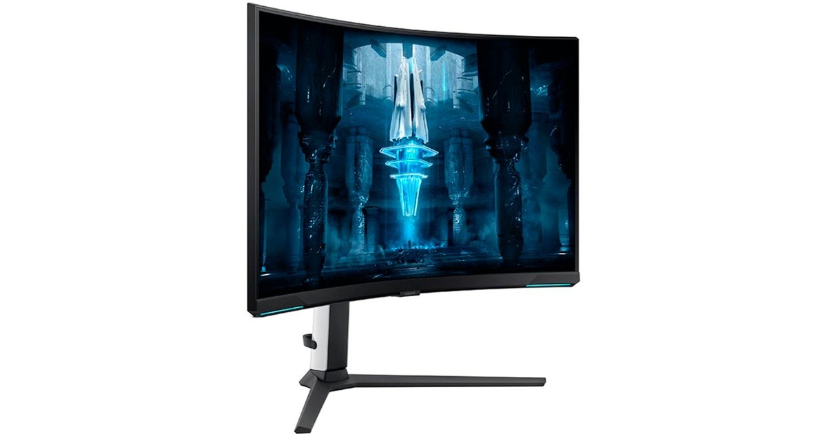 SAMSUNG Odyssey Neo G8 S32BG850NP, Gaming-Monitor(80 cm (32 Zoll), schwarz/weiß, UltraHD/4K, VA, HDMI 2.1, USB-C, 240Hz Panel)