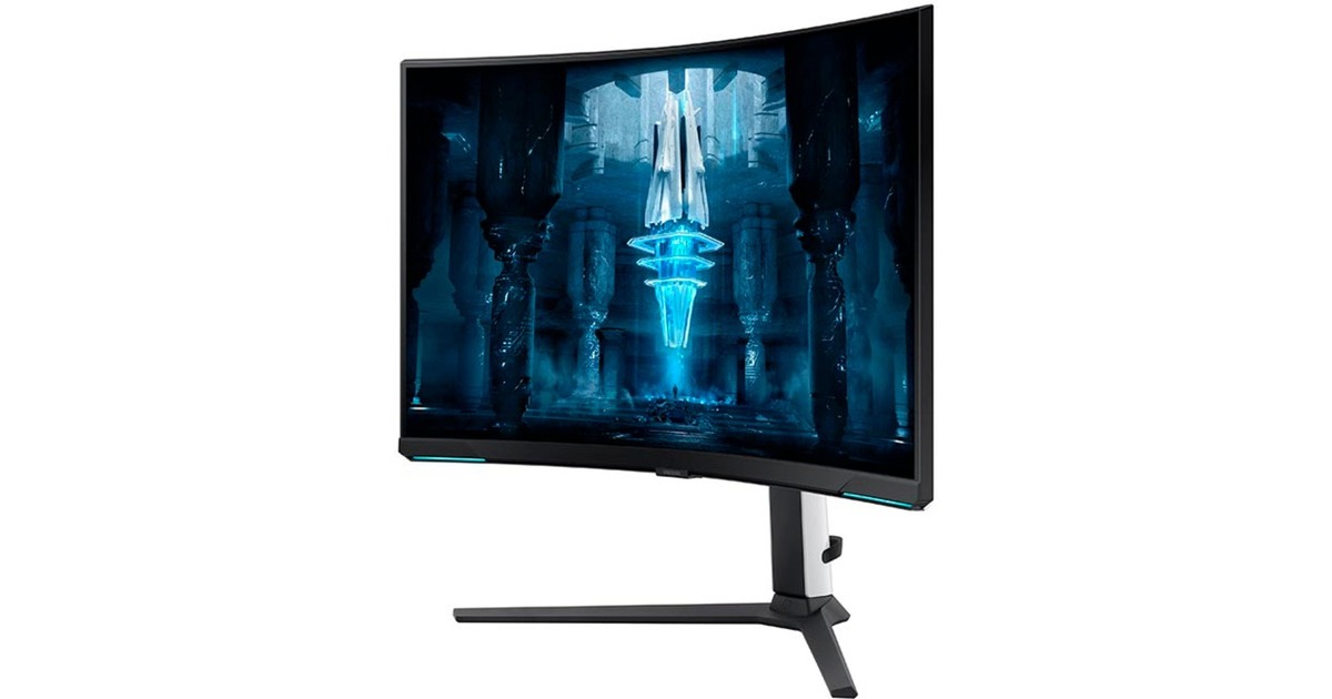 SAMSUNG Odyssey Neo G8 S32BG850NP, Gaming-Monitor(80 cm (32 Zoll), schwarz/weiß, UltraHD/4K, VA, HDMI 2.1, USB-C, 240Hz Panel)