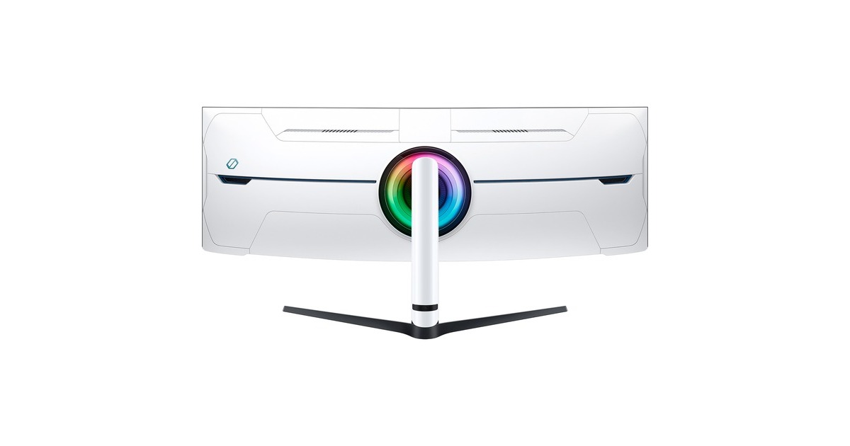 SAMSUNG Odyssey Neo G95NC S57CG954NU, Gaming-Monitor(145 cm (57 Zoll), weiß/schwarz, UWUHD, VA, AMD Free-Sync, G-Sync kompatibel, 240Hz Panel)
