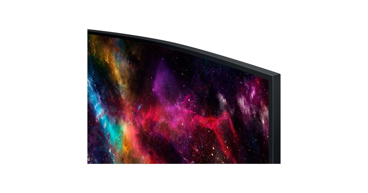 SAMSUNG Odyssey Neo G95NC S57CG954NU, Gaming-Monitor(145 cm (57 Zoll), weiß/schwarz, UWUHD, VA, AMD Free-Sync, G-Sync kompatibel, 240Hz Panel)