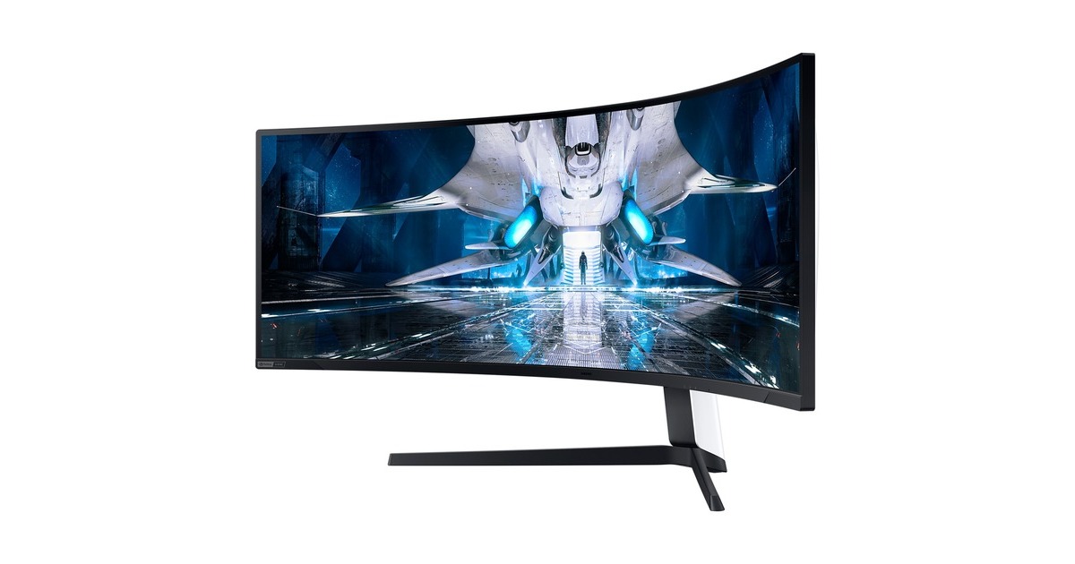 SAMSUNG Odyssey Neo G9 S49AG954NP, Gaming-Monitor(124 cm (49 Zoll), weiß/schwarz, WQHD, VA,AMD Free-Sync, HDR, 240Hz Panel)