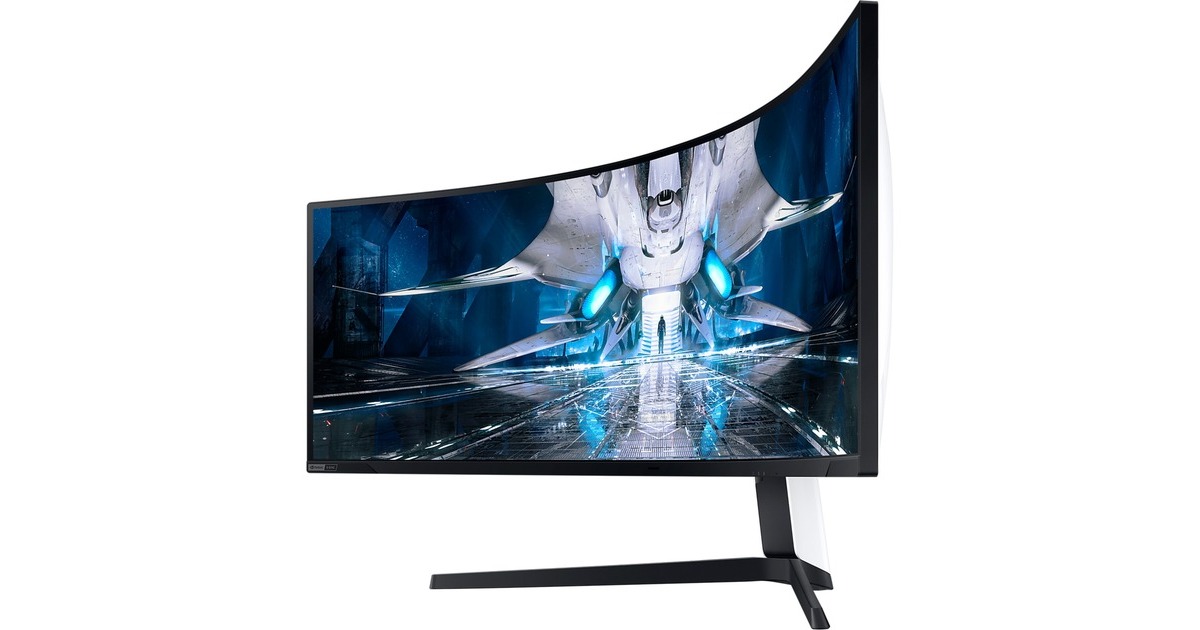 SAMSUNG Odyssey Neo G9 S49AG954NP, Gaming-Monitor(124 cm (49 Zoll), weiß/schwarz, WQHD, VA,AMD Free-Sync, HDR, 240Hz Panel)