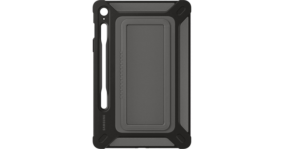 SAMSUNG Outdoor Cover EF-RX510, Schutzhülle(schwarz/grau, Galaxy Tab S9 FE)