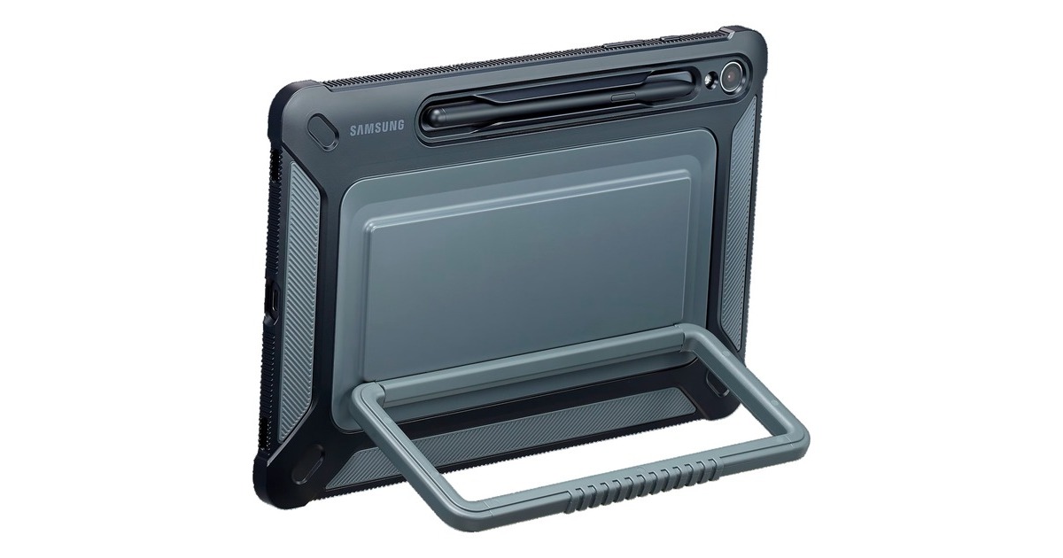 SAMSUNG Outdoor Cover, Tablethülle(titan, Samsung Galaxy Tab S9)