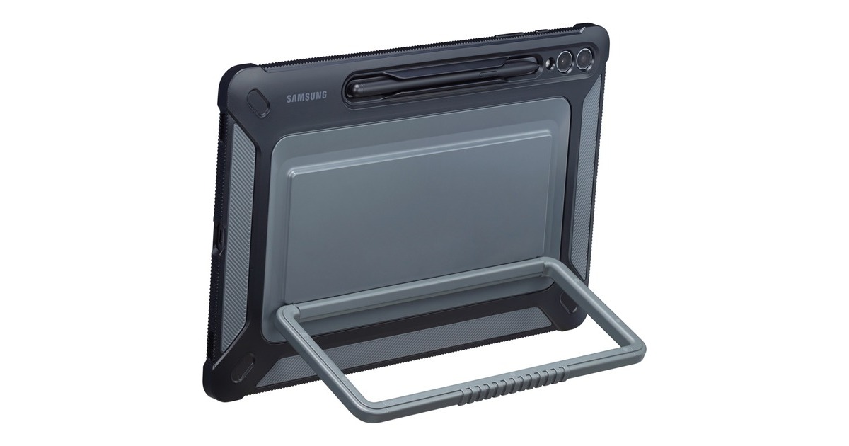 SAMSUNG Outdoor Cover, Tablethülle(titan, Samsung Galaxy Tab S9 Ultra)