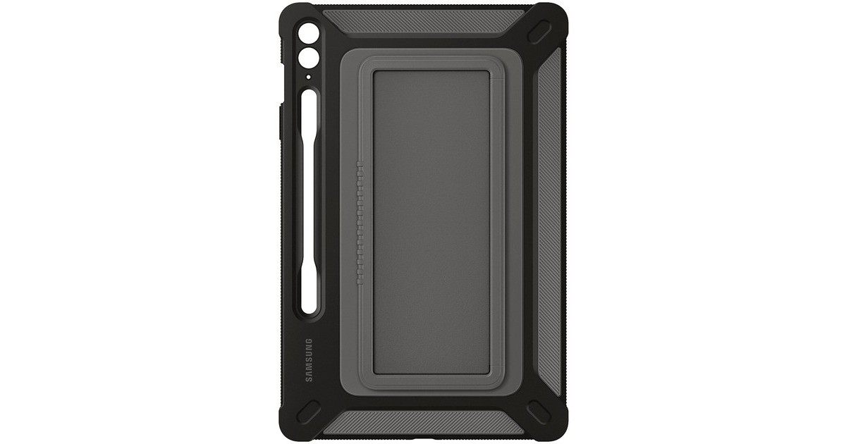 SAMSUNG Outdoor Cover, Tablethülle(titan, Samsung Galaxy Tab S9 FE+)