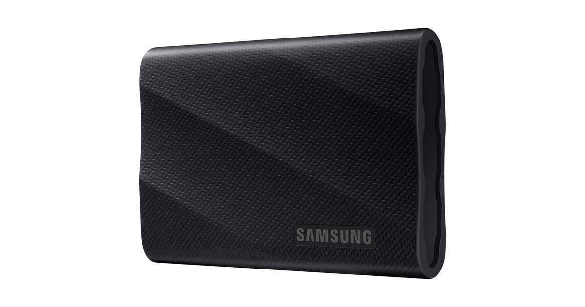 SAMSUNG Portable SSD T9 2 TB, Externe SSD(schwarz, USB 3.2 Gen 2x2 (20Gbps))