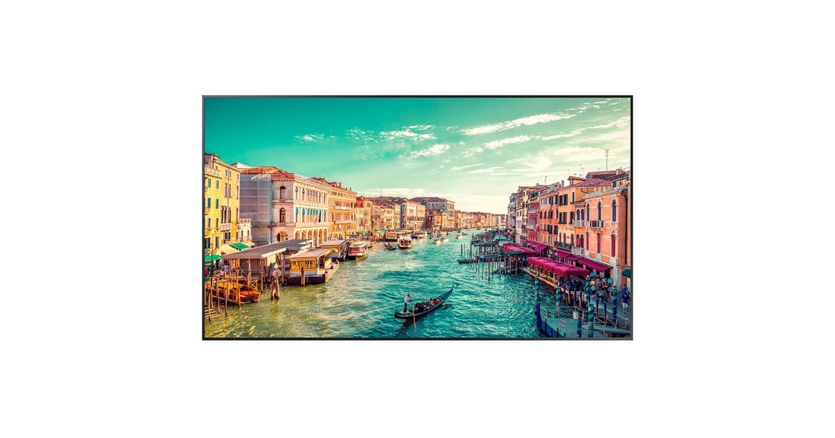 SAMSUNG QM85R-B, Public Display(schwarz, UltraHD/4K, HDMI, IPX5)
