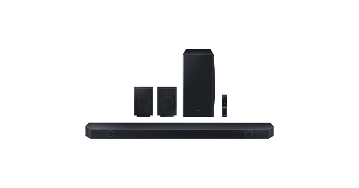 SAMSUNG Q-Soundbar HW-Q935GC(schwarz, WLAN, Bluetooth, Dolby Atmos)