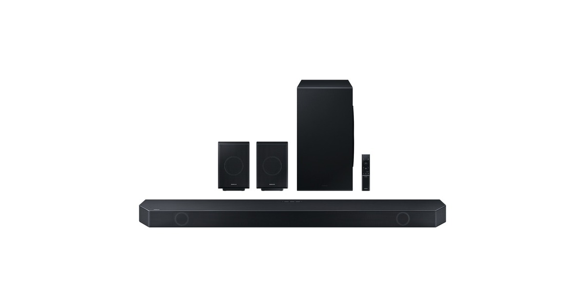SAMSUNG Q-Soundbar HW-Q995GC(schwarz, WLAN, Bluetooth, Dolby Atmos)