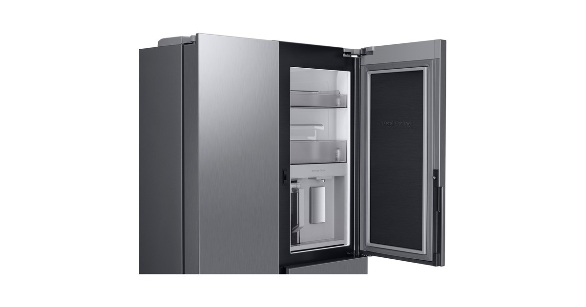 SAMSUNG RH6ACG892DS9EG, Side-by-Side(edelstahl, Food Showcase Tür, AI Energy Mode, Smart Conversion, Festwasseranschluss) SAMSUNG RH6ACG892DS9EG, Side-by-Side(edelstahl, Food Showcase Tür, AI Energy Mode, Smart Conversion, Festwasseranschluss)