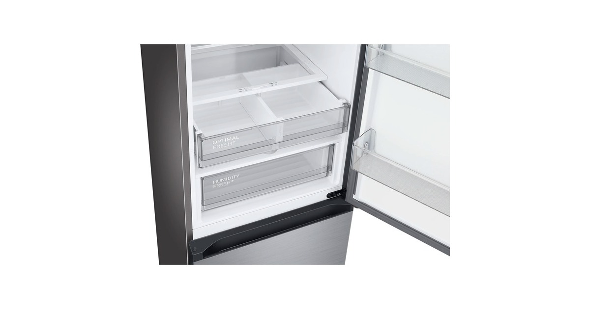 SAMSUNG RL38A7B5BS9/EG BeSpoke, Kühl-/Gefrierkombination(edelstahl)