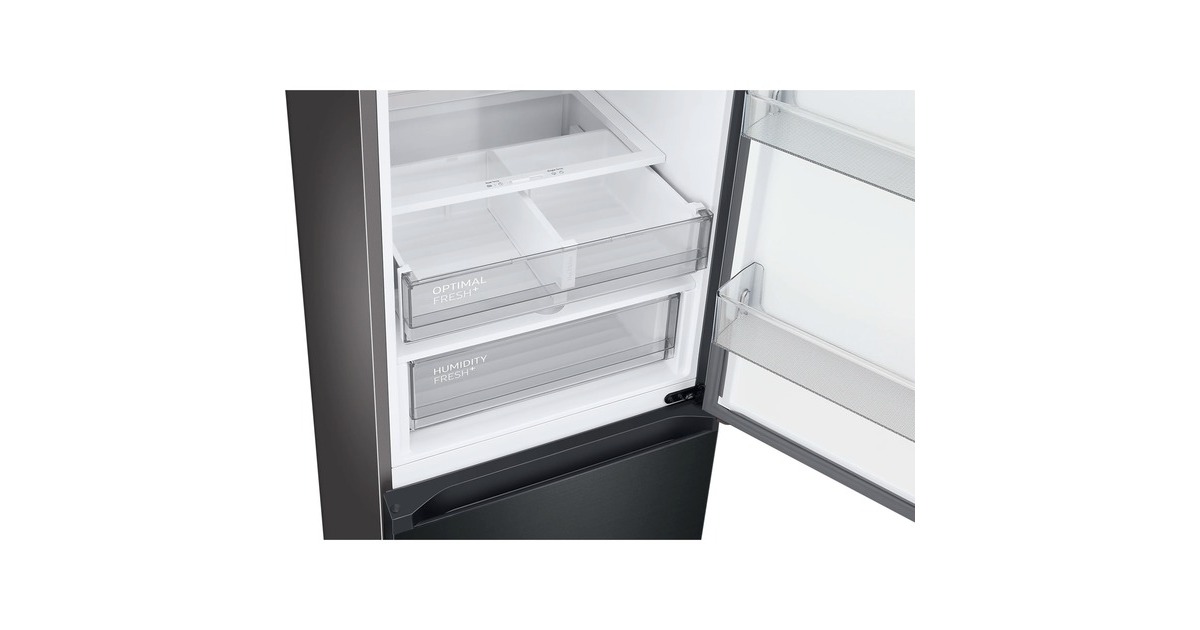 SAMSUNG RL38A7B63B1/EG BeSpoke, Kühl-/Gefrierkombination(edelstahl (dunkel))