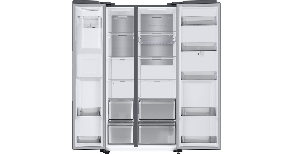 SAMSUNG RS6HA8891SL/EG RS8000, Side-by-Side(edelstahl/silber)