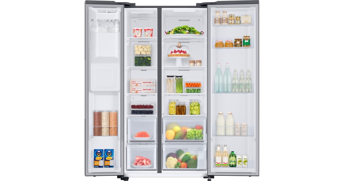 SAMSUNG RS6JA8810S9/EG RS8000, Side-by-Side(edelstahl/silber)