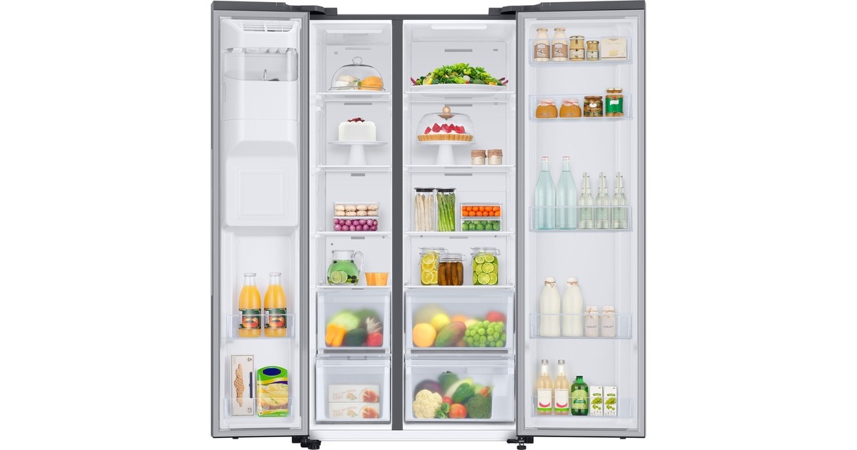 SAMSUNG RS6JA8810S9/EG RS8000, Side-by-Side(edelstahl/silber)